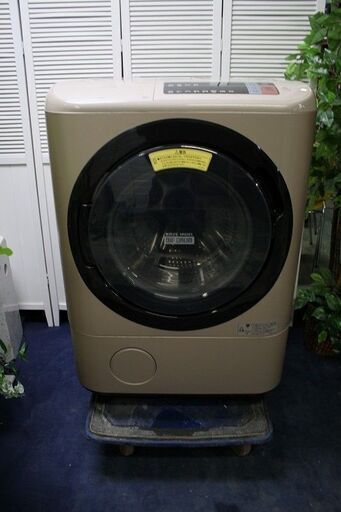 R2209) HITACHI 中古 日立 ドラム式洗濯乾燥機  ビッグドラム　洗濯容量 12Kg 乾燥容量 6Kg BD-NX120AL 2016年製! 洗濯機 店頭取引大歓迎♪