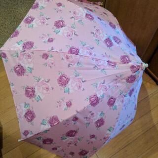 42cm 薔薇柄の傘。新品