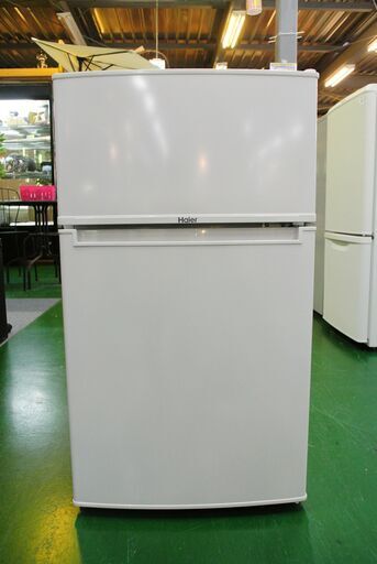 Haier (ハイアール) 85L  2ドア冷蔵庫 JR-N85B 2017年製。清掃・動作確認済。当店の不具合時返金保証6ヵ月付き。