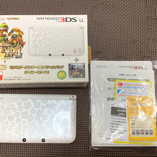 取引中【中古品/美品】3DS LL アイールホワイト