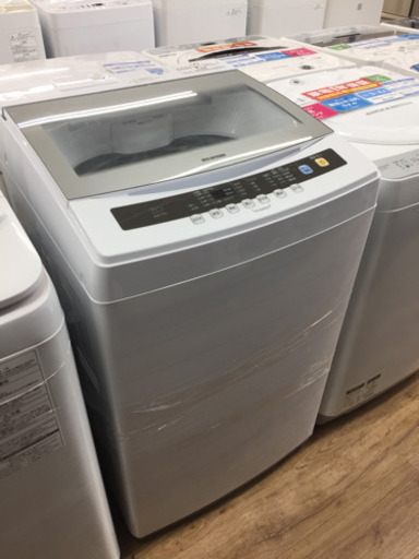 安心の1年間返金保証！IRIS OHYAMAのIAW-T701　全自動洗濯機です！