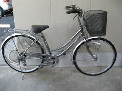 10/30日まで売り止めです〔中古〕丸石サイクル製２６インチ自転車（外装６段変速・ＬＥＤオートライト付）