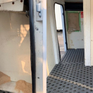  No.415 保冷バン 軽トラ 仕様 アルミ箱 バイク倉庫 トラックコンテナ コメ保管庫 物置 DIY