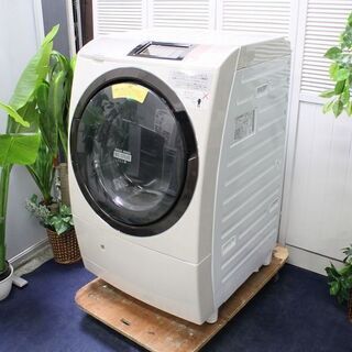 R2221) HITACHI 中古 日立　ドラム式洗濯乾燥機　洗...