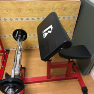 ※番長※有名メーカー\"PRECOR\"プリチャーカールベンチ PRECOR プリチャーカールベンチ