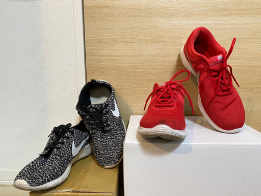 値下げしました決まりました！NIKE ナイキスニーカー 2足セット