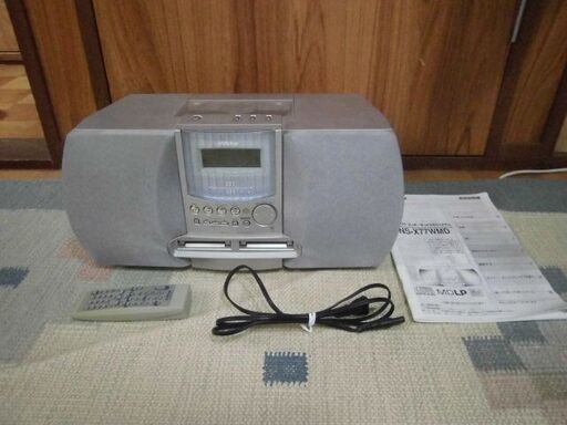【Victor/ビクター】コンパクトCD/MD/チューナー NS-X77WMD リモコン,取説付