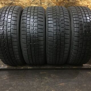 DUNLOP WINTER MAXX WM01 205/50R17 17インチ スタッドレス 4本 バリ溝 セレナ アクセラスポーツ プレマシー等　(TD413) クレジットカード QR決済可能