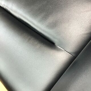 電動リクライニング　3人掛けソファー　ナフコ　レザー