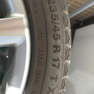 VW純正ホイール スタッドレスタイヤ 4本 235/45 R 17