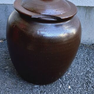 レア　レトロ　鉢　水鉢　金魚　ガーデニング　庭　花瓶　傘立て　陶器