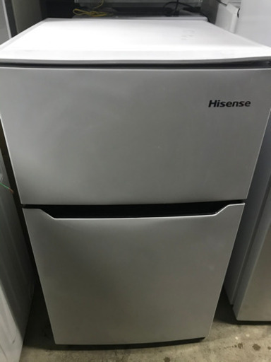 送料無料！2019年製　Hisense(ハイセンス)　HR-B95A 93L  2ドア冷凍冷蔵庫