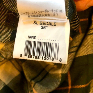 Barbour バブアー BEDALE SL 36 ビデイル　セージ