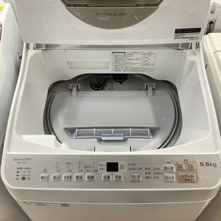 安心の1年間保証付!! 【シャープ18年製】 全自動洗濯機 【トレファク