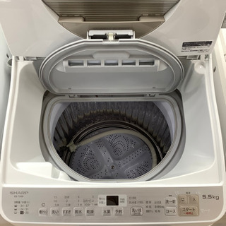 安心の1年間保証付!! 【シャープ18年製】 全自動洗濯機 【トレファク