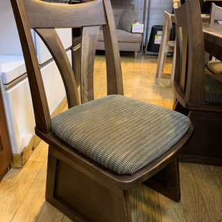 1/4 値下げ! 株式会社アサヒ 家具調こたつダイニング7点セット タモ材 高山 高級