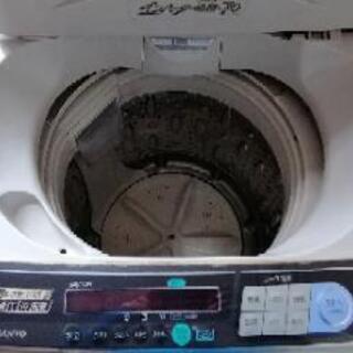 お話し中【無料】SANYO全自動洗濯機、引き取りのみ - いすみ市