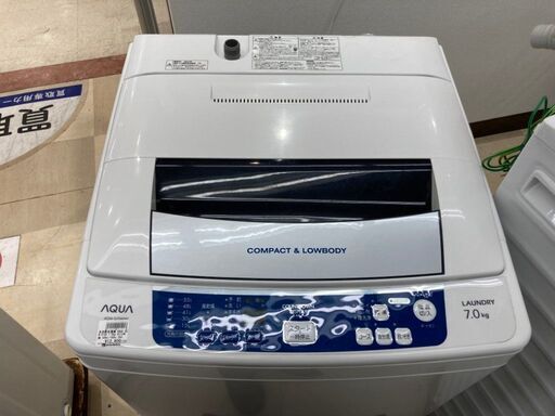 AQUA 7.0kg洗濯機 2012年製 AQW-S70A