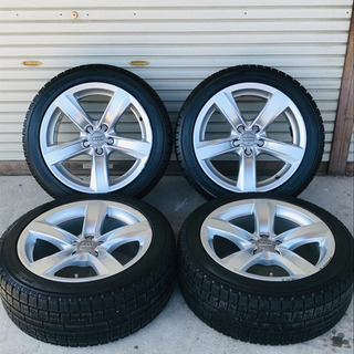 スタッドレスタイヤ Audi純正ホイール付き