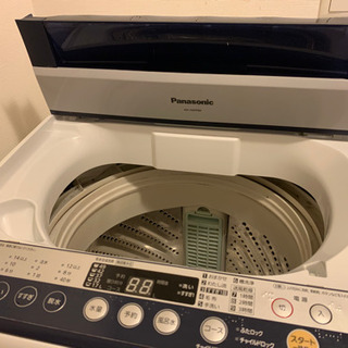 全自動洗濯機　(洗濯6.0Kg/風呂水ポンプ付き) ブラウン　