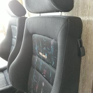 (お取り引き中)　レカロシート左右2脚セット