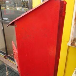 【昭和48年】レトロな郵便ポスト・郵便受け 鍵付き 壁掛け式／アンティーク