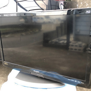 ジャンク品　Sharp 液晶カラーテレビ