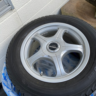 スタッドレス　16インチ８部山　アルミホイール　4本　アイスガード。配達します。