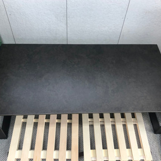 ニトリ センターテーブル（セラス118 BK） セラミック