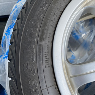スタッドレス　16インチ８部山　アルミホイール　4本　アイスガード。配達します。