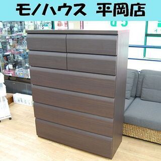 ニトリ 6段チェスト 幅105×奥42×高137cm 衣類収納 ...