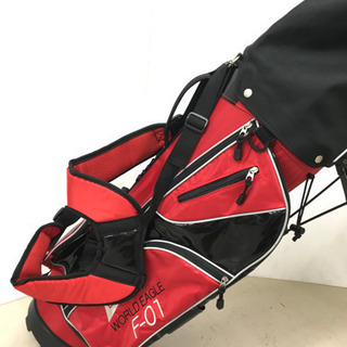 【最終値下げ！】◆XXIOドライバー／ダンロップ HI-BRIDアイアン等◆ゴルフクラブ12本セット＋美品WORLD EAGLEキャディバッグ付き