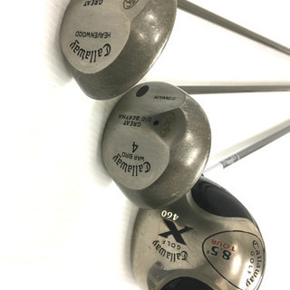 【値下げ！】◆Callaway キャロウェイ◆ゴルフクラブ 他 14本フルセット＋adidas キャディバッグ＋付属品多数付き　