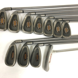 【値下げ！】◆Callaway キャロウェイ◆ゴルフクラブ 他 14本フルセット＋adidas キャディバッグ＋付属品多数付き　