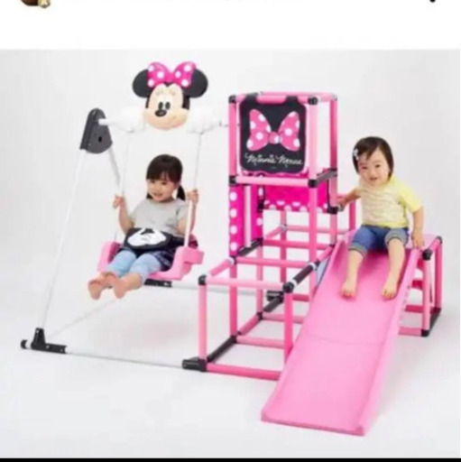 ミニーとあそぼう！おりたたみロングスロープキッズパーク