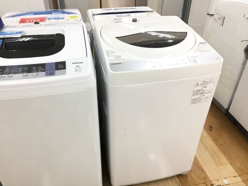 安心の1年保証付き！TOSHIBAの全自動洗濯機になります。　【トレファク岸和田店】