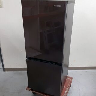 中古美品★Hisense 冷蔵庫 2018年製 154L ガラス...