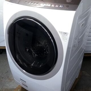 ドラム式洗濯乾燥機　プラズマクラスター搭載　マイクロ高圧洗浄