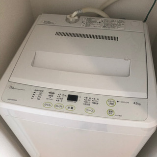 【終了しました】洗濯機0円！！sanyo asw-45d(wb)