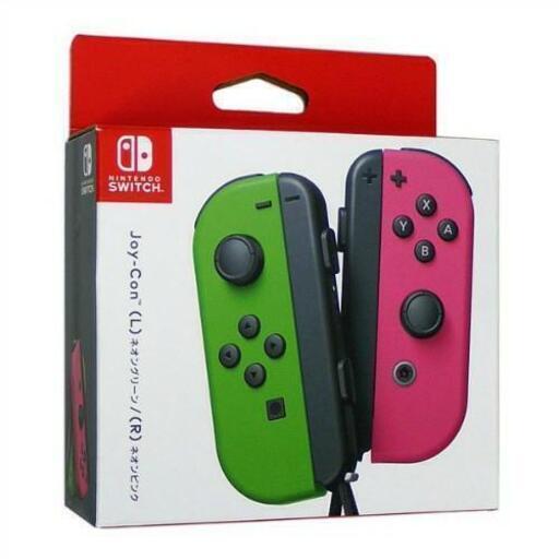 新品未使用　任天堂　switch　JOY-CON　スイッチ　ジョイコン　ネオングリーン　ネオンピンク