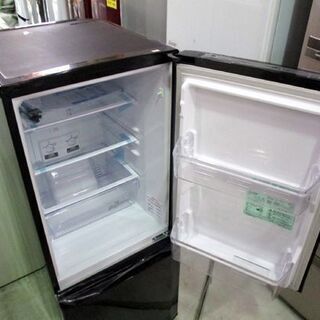 ◇冷蔵庫 146L 2ドア 2017年製 三菱 MR-P15C-B ブラック 右開き ...