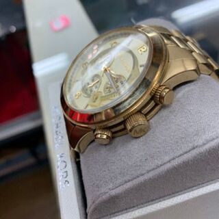【新古】Michael Kors Watch “MK8077” / Gold - 服/ファッション