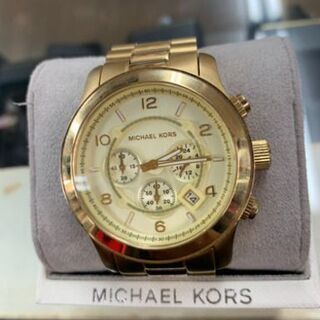 【新古】Michael Kors Watch “MK8077” / Gold - うるま市