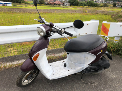 【売約済】実働 BT新品 バリ溝 スズキ CA41A レッツ4 パレット 4スト インジェクションバイク 原付 スクーター