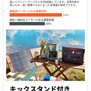 BLACK FRIDAY 限定SALE ほぼ未使用 Jackery SolarSaga 100 ソーラー