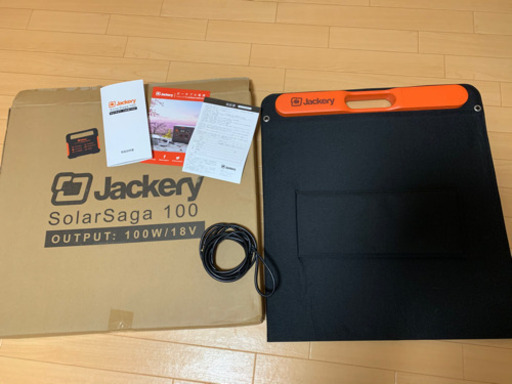 BLACK FRIDAY 限定SALE ほぼ未使用 Jackery SolarSaga 100 ソーラー