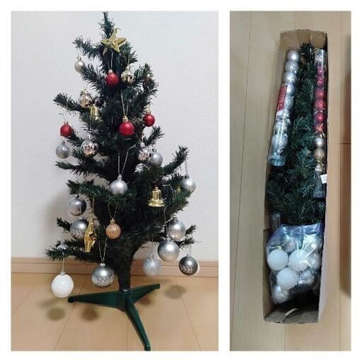 クリスマスツリー90cmオーナメント付xmaschristmas Ken 練馬のその他の中古あげます 譲ります ジモティーで不用品の処分