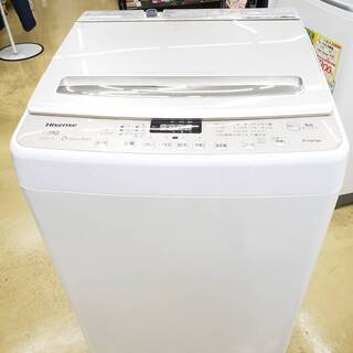 2018年式　Hisense　ハイセンス7.5kg　洗濯機　HW...