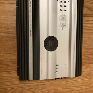 ALPINEのアンプとサブウーファー