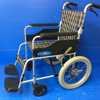 日進医療器 NC-2CB 基本タイプ 介助型 介助式 車椅子 アルミ製車いす 介助型 NC-2CB｜BASE